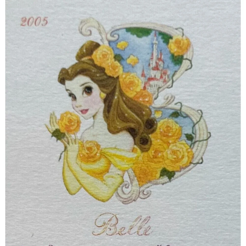 Disney Princess Calender Ariel Belle Watercolor 70s Heroine Manga Vintage 2005